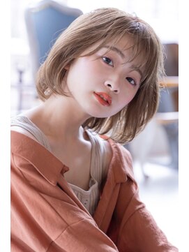 シエナ 渋谷(Siena) Siena ハイトーンゆるふわボブ