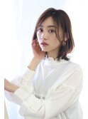 大人可愛いボブルフ×くびれヘア
