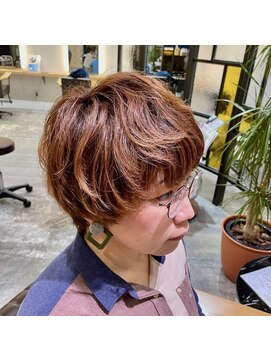 ルヴェルソー(le Verseau) マッシュショートパーマ