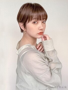 オーブ ヘアー ヴォーグ 京都3号店(AUBE HAIR vogue) 20代・30代_大人丸みショート
