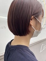 リズ 都島店(Lis) パッツンミニボブ