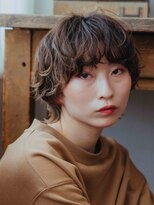 ディバイン ティエドゥール お花茶屋(divine tiedeur)&nbsp;パーマ風ミニウルフ