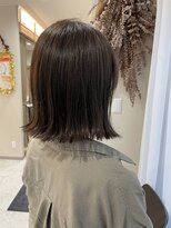 ベルバイヘアスイッチ(by hairswitch)&nbsp;暗髪☆透明感アッシュボブ