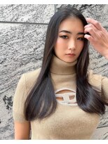 ロンド マーレ 天神大名店(Lond mare)&nbsp;小顔レイヤー韓国ヘア　韓国風ヘア　レイヤーカット　福岡美容室