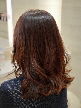 ユニックス イオンモール川口前川店(UNIX) 【40代50代60代髪型】大人ゆるウェーブ×ウォームブラウン