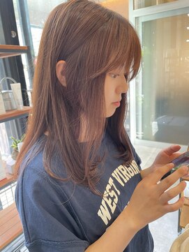 ナップヘアー NAP hair オレンジブラウン