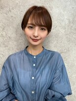 アンバー 池袋(amber)&nbsp;切りっぱなしボブ/ハンサムショート/レイヤー/髪質改善[池袋駅]