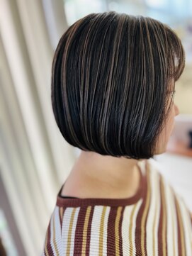 セットアップ 倉敷美和店(SET-UP) 20代30代40代/ぱっつんボブ/ショートヘア/アンブレラ