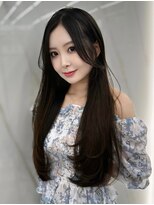 コア 銀座(COA) 小顔レイヤー 前髪顔周り 髪質改善縮毛