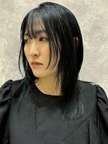 メイカ(MEIKA)&nbsp;【 艶髪ストレート × ブルーブラック 】浅野美紀