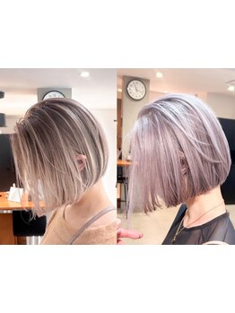 Instagram/YouTubeで話題。実力派stylistが細部までこだわる似合わせstyle[渋谷/ケアブリーチ/ハイトーン]