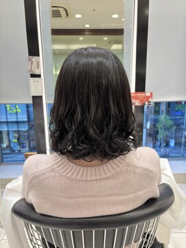 アピッシュ ギンザ(apish ginza) ボブパーマ/プードルパーマ/コテ巻き風パーマ/結べるボブ