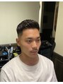 バレス 田町(BALES)&nbsp;スキンフェードのフェザーアップスタイル
