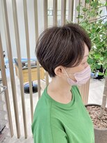 ヨール(YOL)&nbsp;大人可愛いショート/小顔/ハイライト/白髪ぼかし/30代/40代