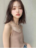 キート 本厚木(kiito) 【KIITO本厚木】ミディアム/イルミナカラー/ワンレングス