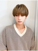 ゆるめニュアンスパーマ刈り上げショートマッシュ横浜