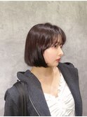 韓国式ボブ　タッセルボブ