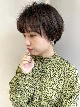 ソト 銀座(soto.) ハイライトカラー/くびれヘア/レイヤーパーマ/ミニボブ[銀座]