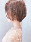 Say.くびれショートレイヤーひし形ショートアッシュベージュ青山