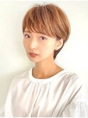30代40代50代絶壁解消前髪あり小顔前下がりショートボブ ER