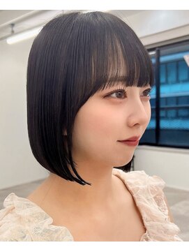 メルバイグラフ 梅田(mel by GRAFF) 【ミニボブ】ナチュラルボブ/ストレートボブ/ショートボブ