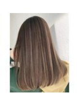 【手触り＆光沢重視カラー】カット＋イルミナカラー＋ベースTr￥8900