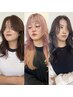 【新規★人気NO.1】カット+透明感カラー+バイカルテトリートメント¥13,000