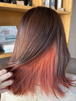 アウラヘアーサロン(aura hair salon)&nbsp;オレンジベージュ