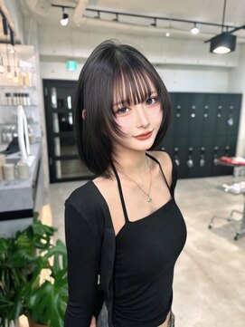 シェノン バイ アランスミシー 表参道(CHAINON by Alan smithee) 表参道/クラゲヘアー/オリーブグレー/小顔/ココアベージュ/渋谷