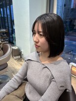 ローグ(-Logue) 韓国ボブダークグレー