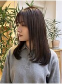 チョコレートブラウン×ローレイヤー