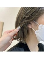 アッシュ 北千住店(Ash)&nbsp;【ブリーチなし】オリーブベージュカラー