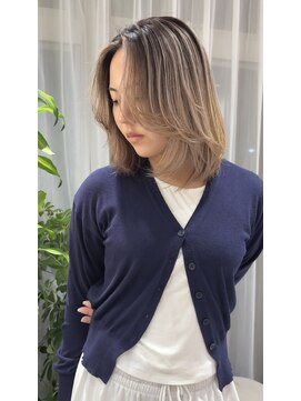 サロウィン 那覇店(SALOWIN) ブロンドバレイヤージュ
