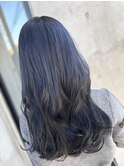 『暗髪☆ブルーブラック』