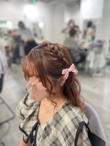 スパイア(SPIRE)&nbsp;編み込みふわふわウェーブ
