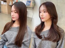 ミリ(mm)の雰囲気（より小顔になれるトレンドくびれヘア/巻かずに可愛く/髪質改善）