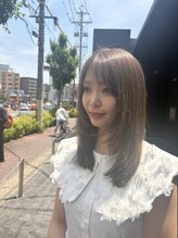 ［福島優夢］乾かすだけでまとまるヘア／軽やかなレイヤースタイル
