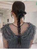タイトヘアアレンジ