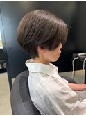 ハンサムショート白髪・エイジングケア/髪質改善/レイヤーカット