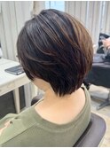 栃木宇都宮ショートボブレイヤーカットショートカット40代50代◎