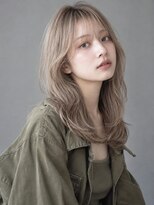 トリニティ(trinity) ブリーチ メルティーカラー ミントグレージュ レイヤーカット