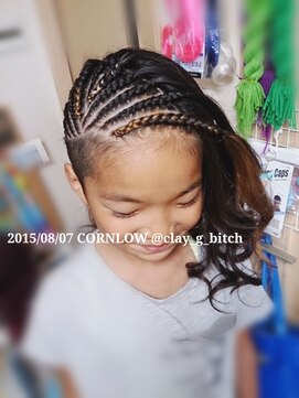 クレイジービッチ(CLAY G BITCH) 【¥400~】仙台 コーンロー cornrow 仙台編み込み 宮城野区