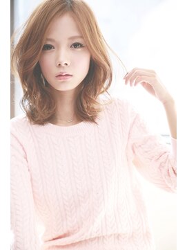 クロワ(croix) 【croix】大人可愛い☆抜け感ウエーブ