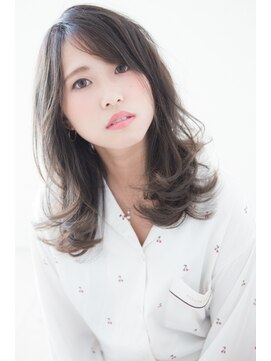 ワンパーセンター プロフェッショナル バイ アグ(1%er professional by Agu) 輪郭を選ばない　毛先遊ばせロング