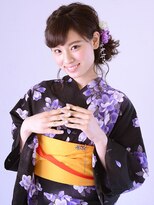 アース 武蔵境店(HAIR & MAKE EARTH) <浴衣アレンジ>ふんわり可愛いサイドアップヘア【EARTH武蔵境】