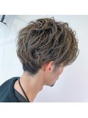 メンズ☆アッシュグレー