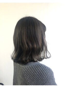 ヘアメイク オブジェ(hair make objet) オリーブカラー