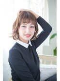 ニュアンスゆるふわボブ