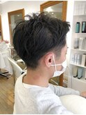 MEN'S HAIR &nbsp;センターパート　サイドパート　韓国マッシュ