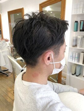 ヘッズ 本八幡店(HEADS) MEN'S HAIR センターパート サイドパート 韓国マッシュ